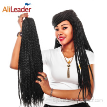 Crotchet Box Braid Ombre Synthetic Twist Extensions за коса